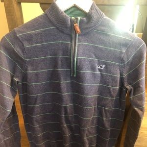 Vineyard Vine 1/4 zip sweater -boys 10/12